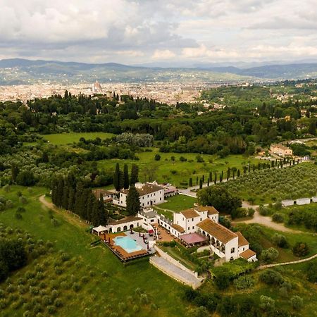 فندق ومنتجع فيلا تولومي فلورنس المظهر الخارجي الصورة Aerial view of the villa
